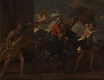 The Flight into Egypt, 1627-28 by Nicolas Poussin